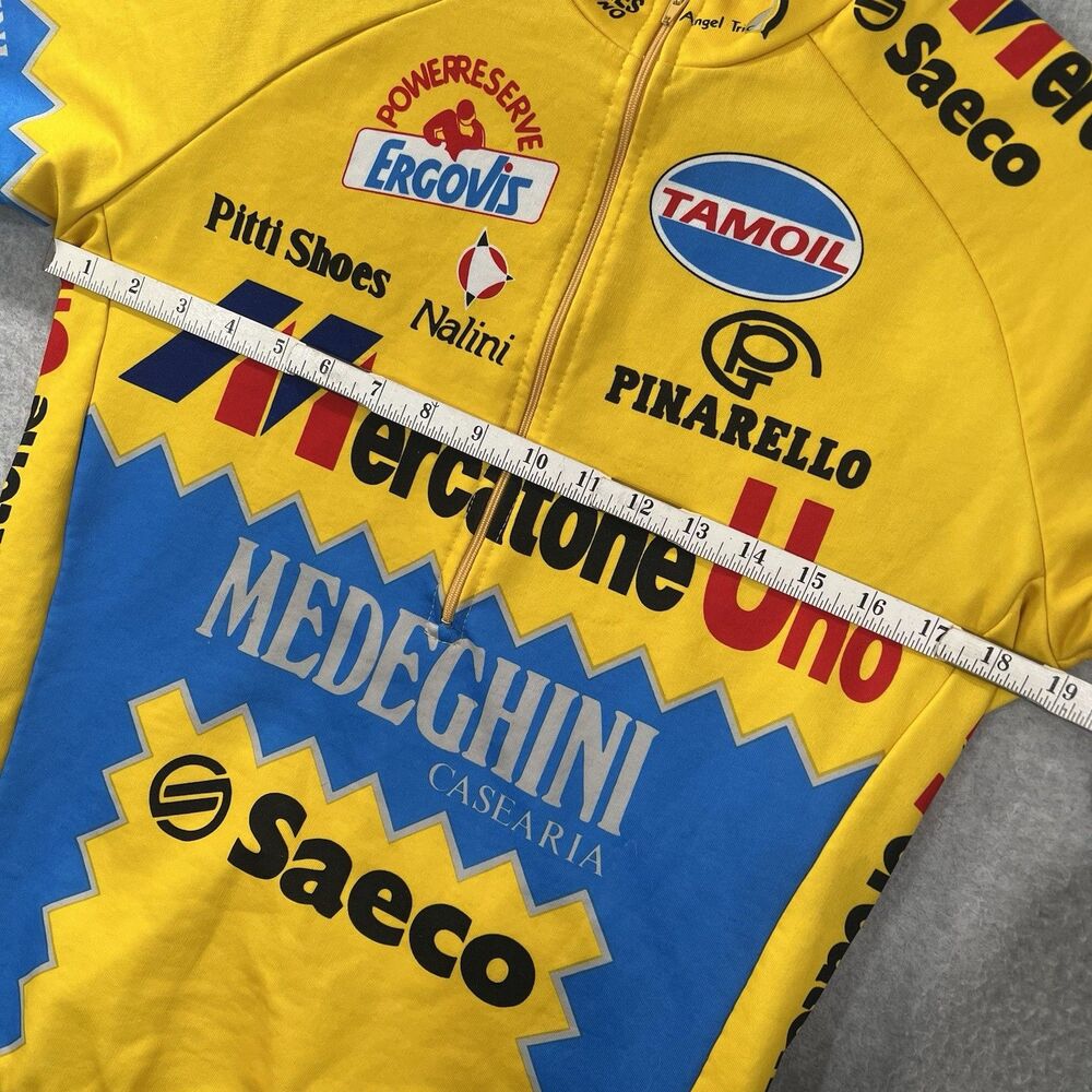 MERCATONE UNO MEDEGHINI 1994 Nalini Med Cycling terry jersey Vintage 90s - Picture 6 of 11